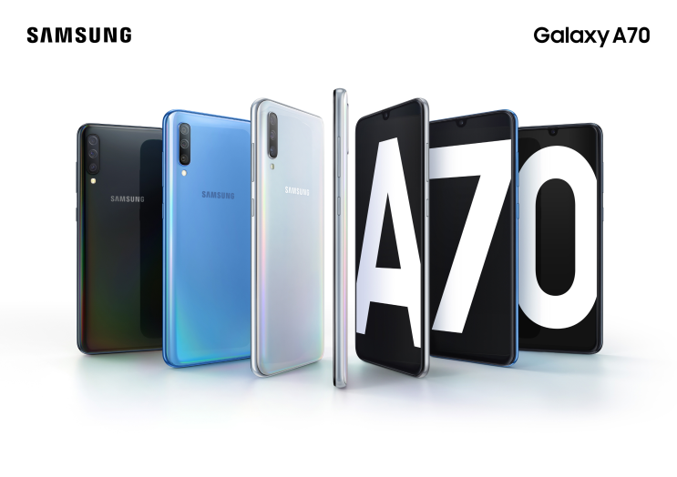 הוכרז: Galaxy A70 עם מסך ביחס 20:9 ויכולות צילום משופרות